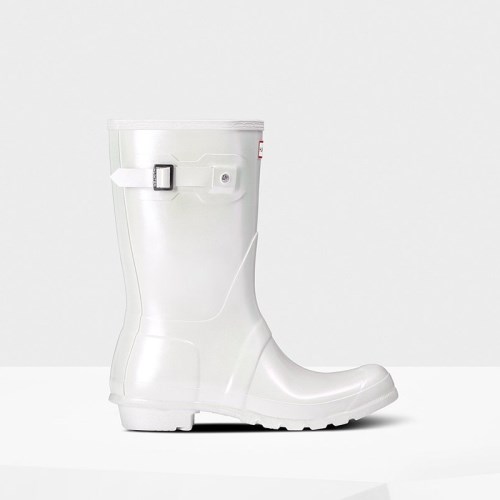 Hunter Original Nebula Short Rain Boots For Womens - NZ O8169